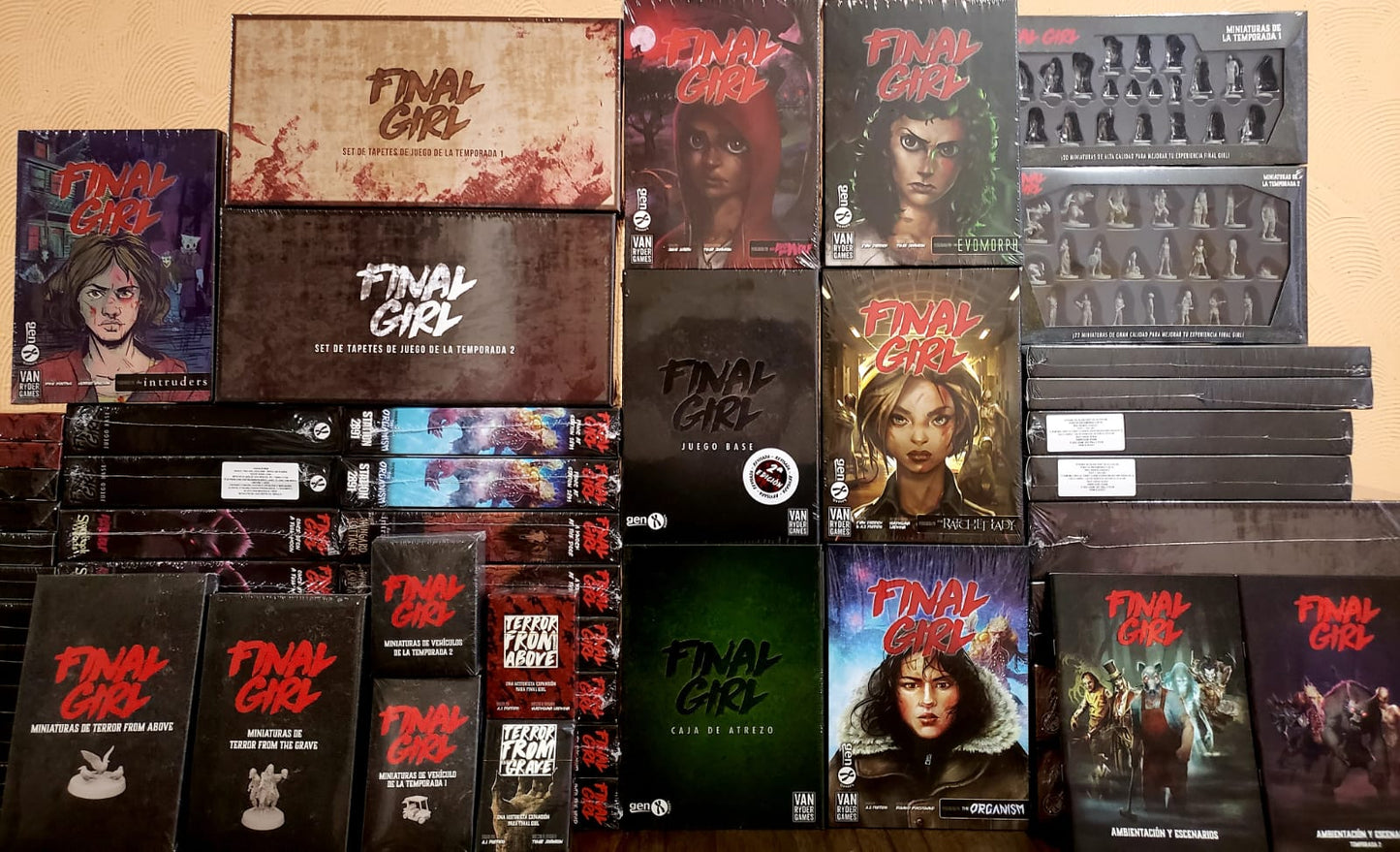 FINAL GIRL BUNDLE EN ESPAÑOL (18 ITEMS)