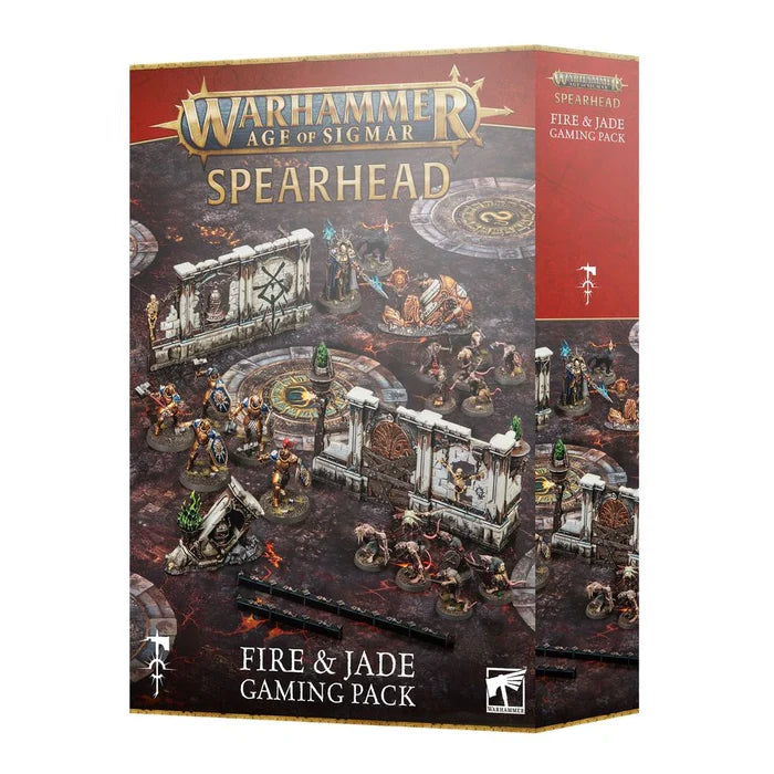 AGE OF SIGMAR FIRE AND JADE GAMING PACK EN ESPAÑOL