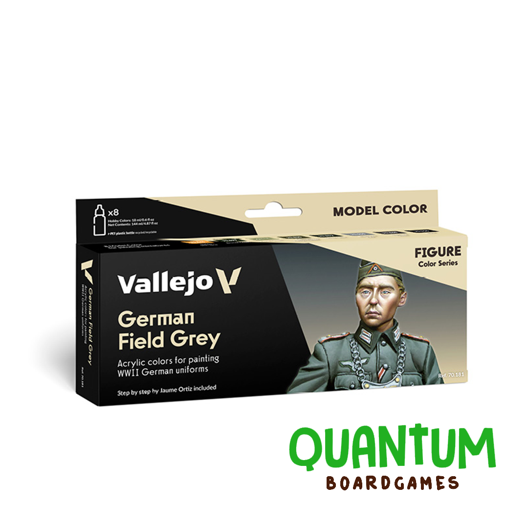 Model Color: 70.181 German Field Grey Paint Set