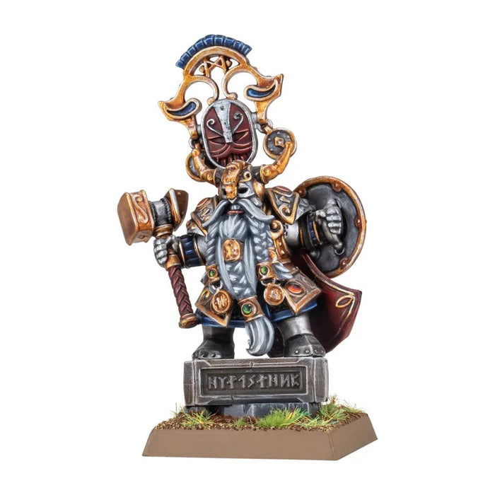 Old World: Dwarfen Mountain Holds - Dwarf King with Oathstone