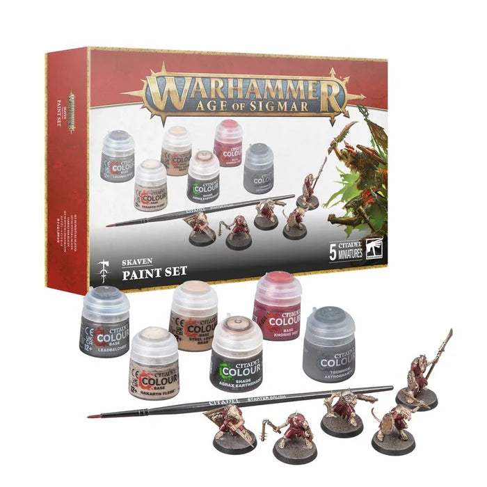 AGE OF SIGMAR SKAVEN PAINT SET