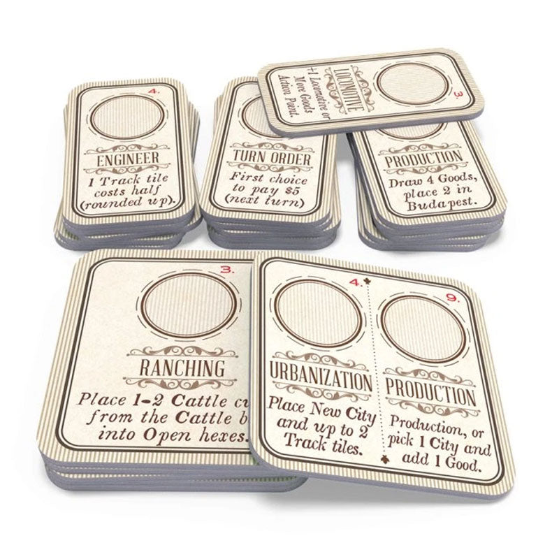 AGE OF STEAM DELUXE PROMO ACTION TILES