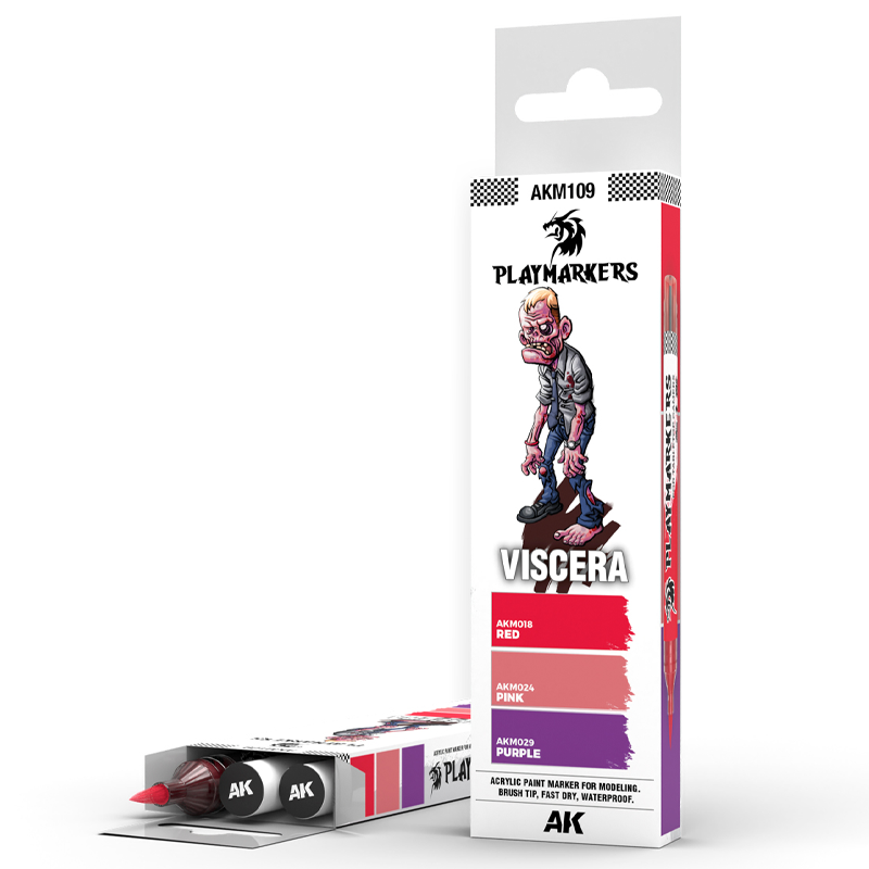 AK INTERACTIVE PLAYMARKERS SET AND VISCERA