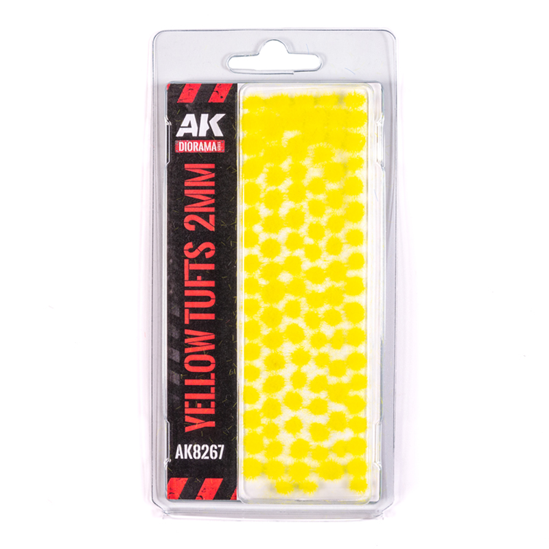 AK INTERACTIVE YELLOW - FANTASY TUFTS 2MM