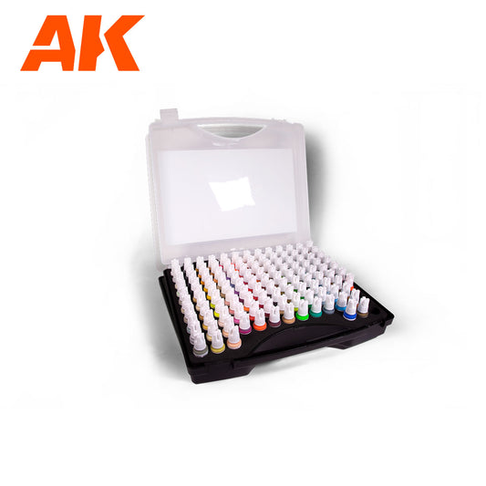 3G PLASTIC BRIEFCASE THE BEST 120 COLORS FOR WARGAMES