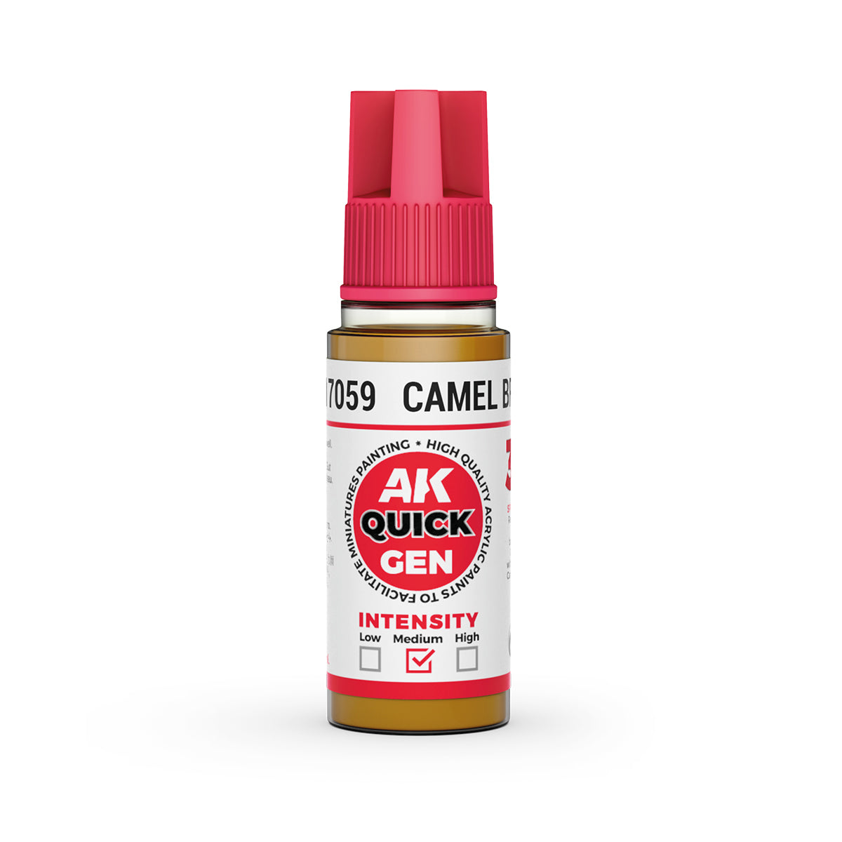 AK INTERACTIVE QUICK GEN CAMEL BROWN 18 ML