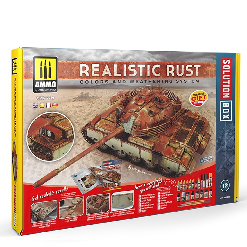 AMMO MIG REALISTIC RUST SOLUTION BOX