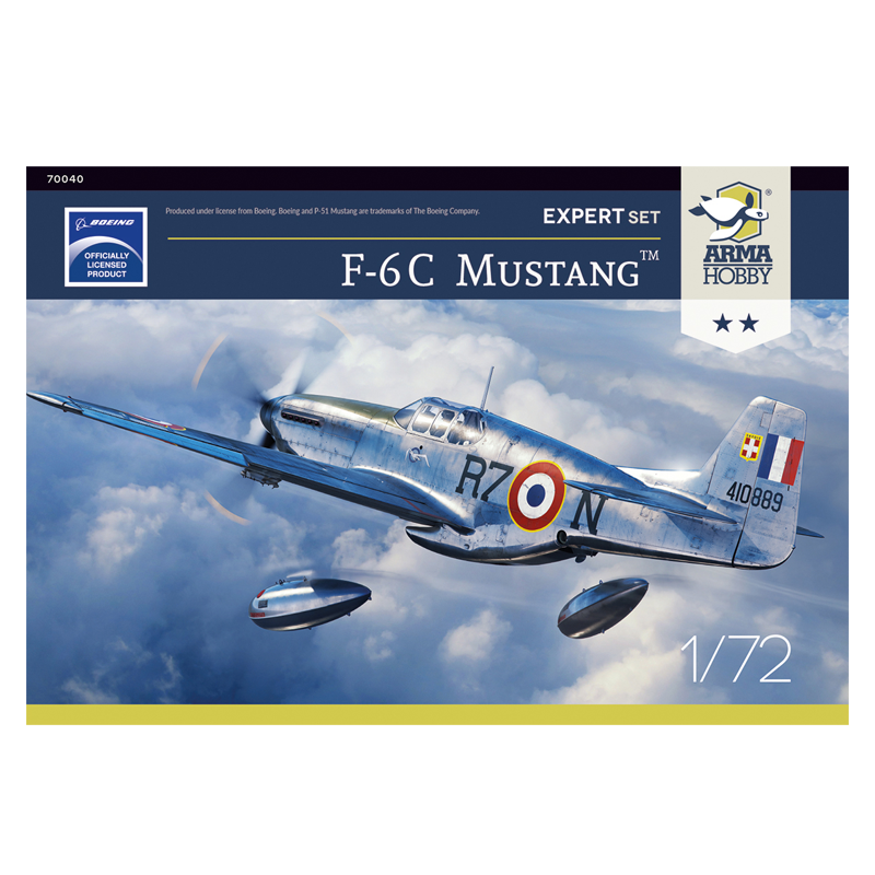 ARMA HOBBY 1/72 F-6C MUSTANG EXPERT SET