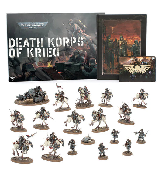 ASTRA MILITARUM DEATH KORPS OF KRIEG ARMY SET EN ESPAÑOL