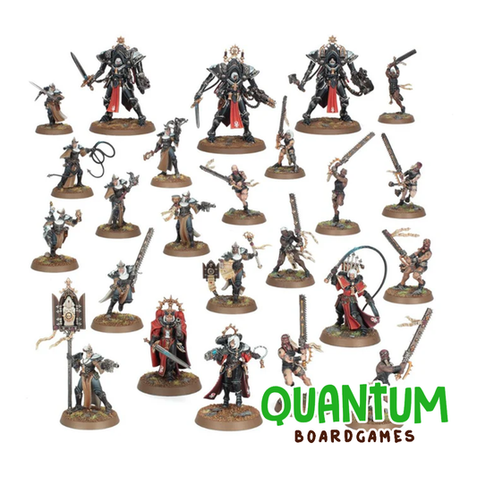 Caja Adepta Sororitas Armageddon Battalion Warhammer 40K con miniaturas Hermanas de Batalla