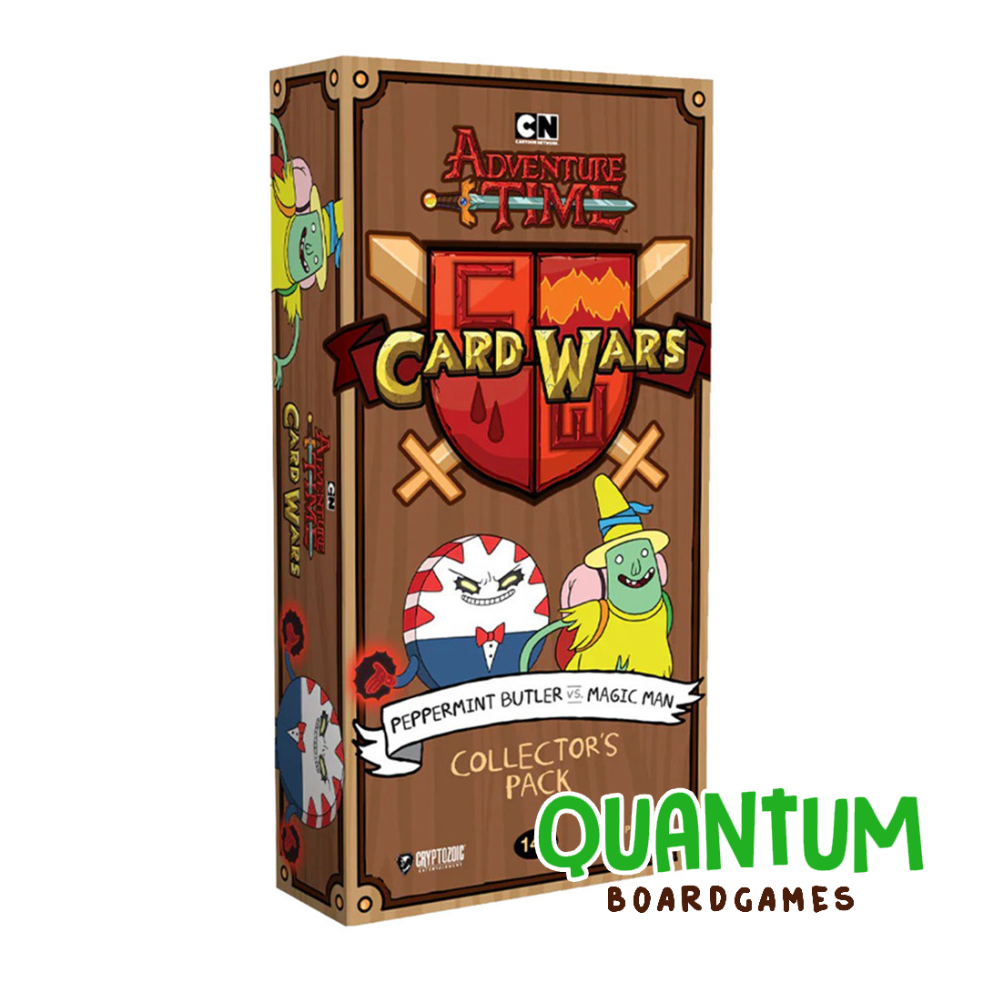 Adventure Time Card Wars: Collectors Pack Peppermint Butler vs Magic Man – Inglés