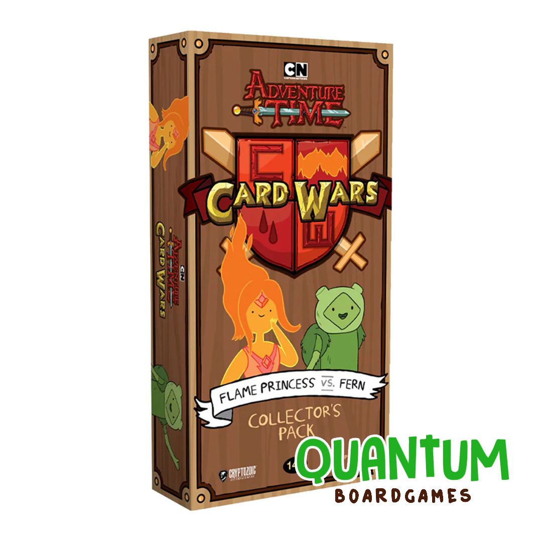 Adventure Time Card Wars: Collectors Pack Flame Princess vs Fern – Inglés