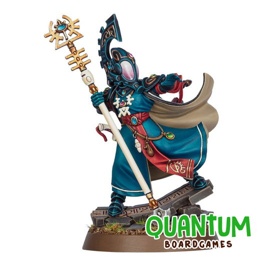 Aeldari Kharseth miniatura Warhammer 40K personaje HQ detallado