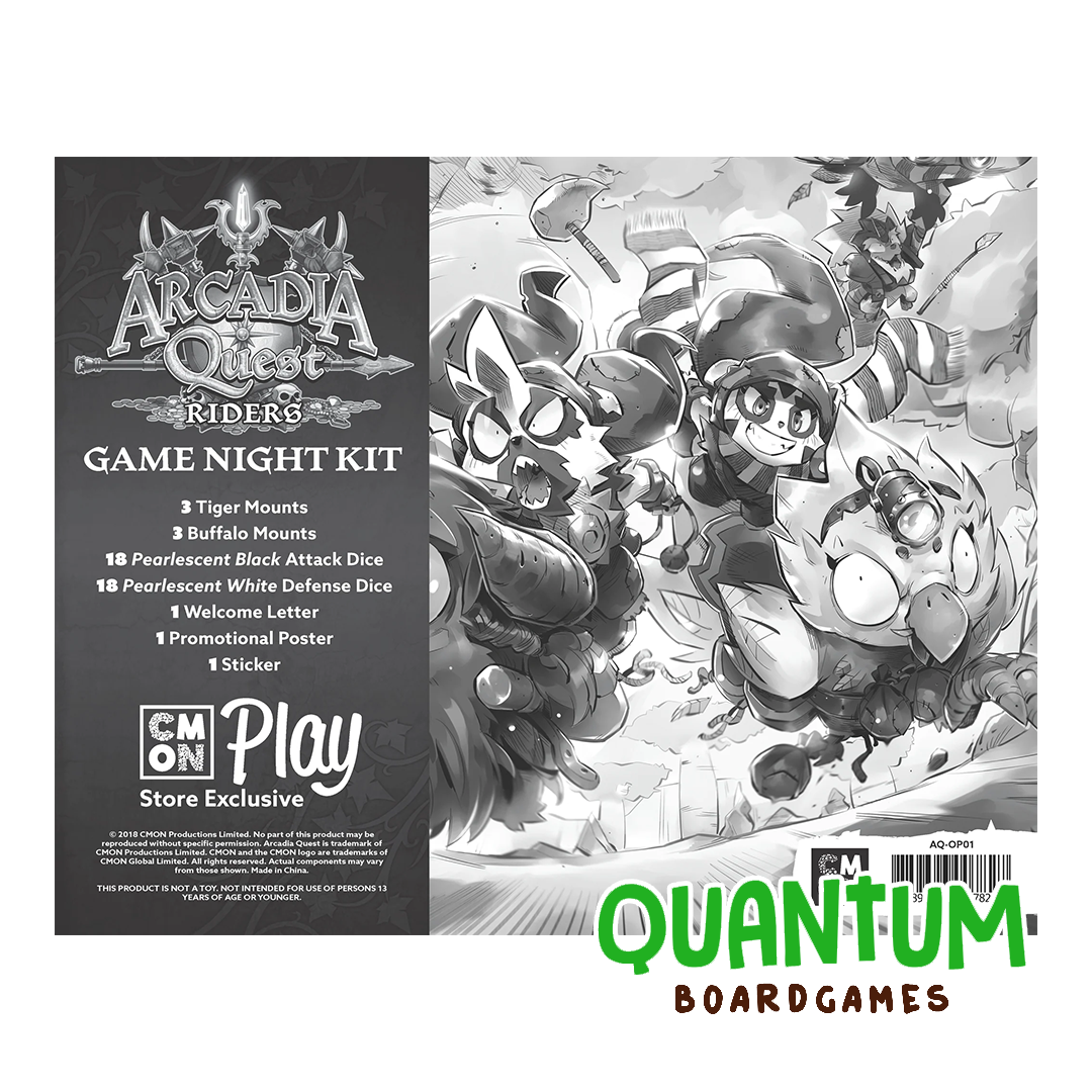 Arcadia Quest: Riders Game Night Kit – Inglés