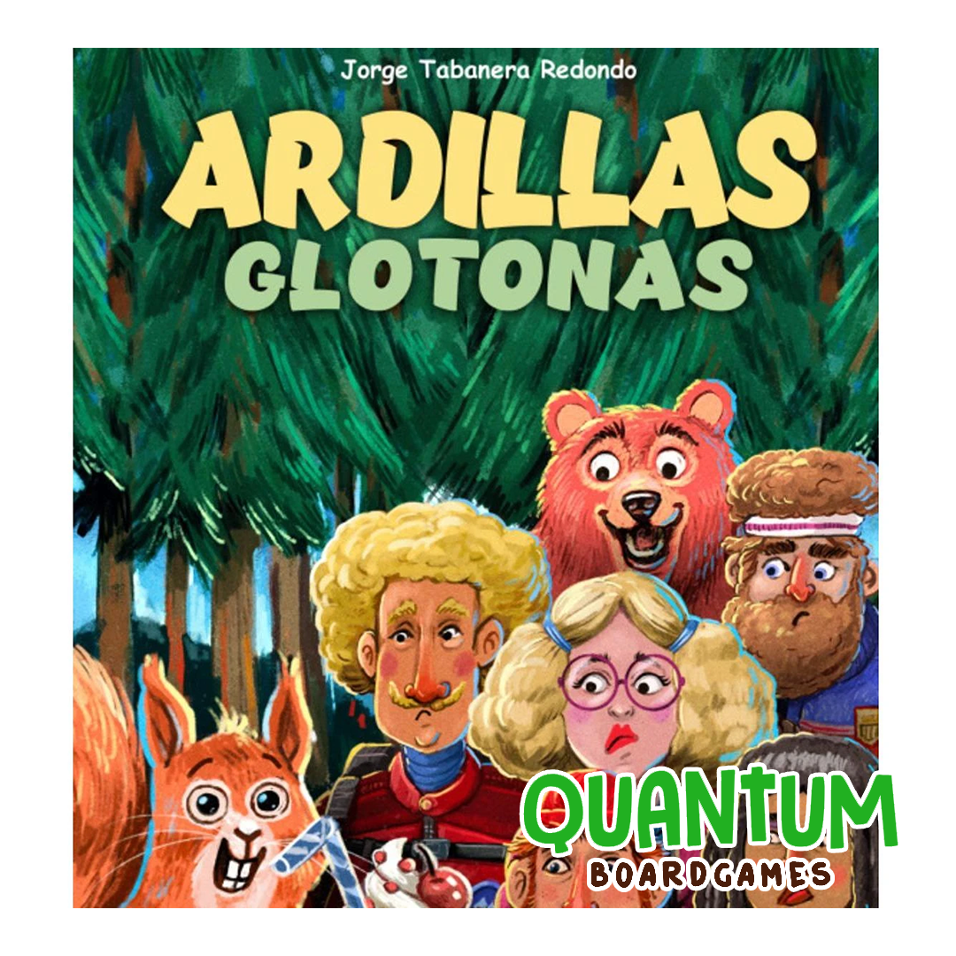 Ardillas Glotonas juego de mesa español Arrakis Games caja frontal