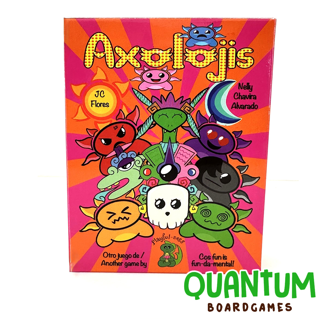 Axolojis juego de mesa español con componentes de axolotes adorables coleccionables