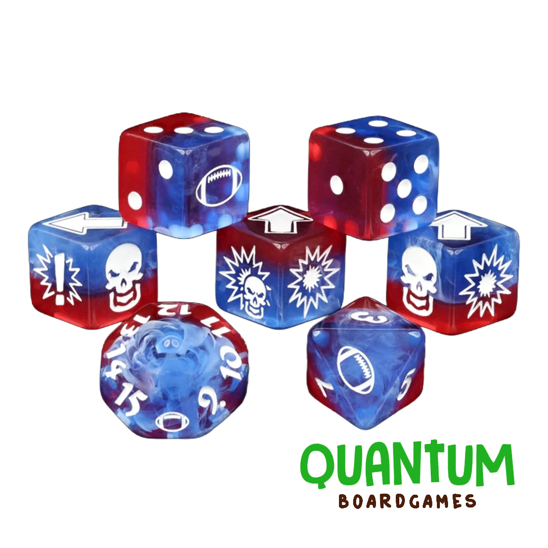 BARON OF DICE REVOLUTION BLOOD BOWL DICE (SET OF 7)