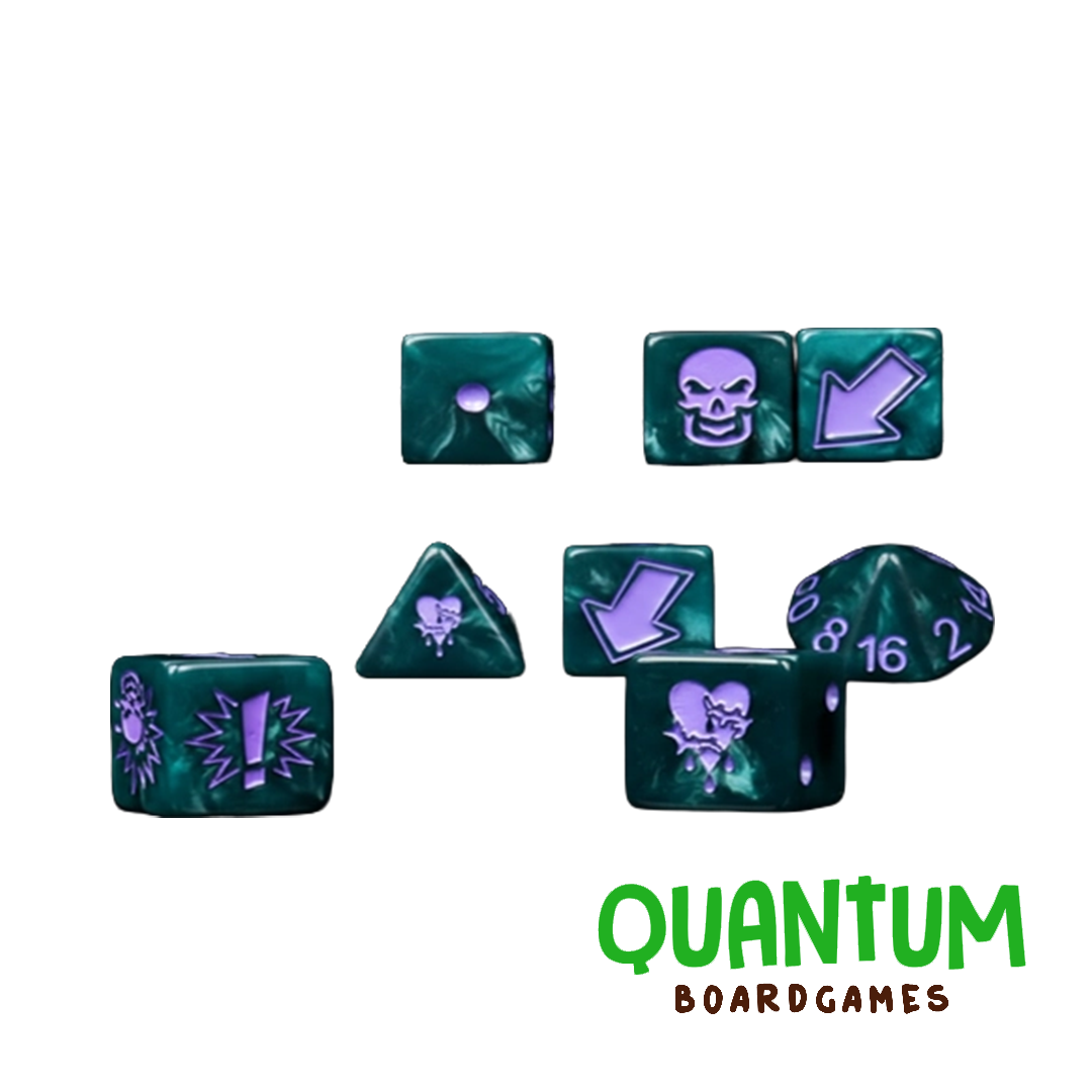 BARON OF DICE TERROR BLOOD BOWL DICE (SET OF 7)