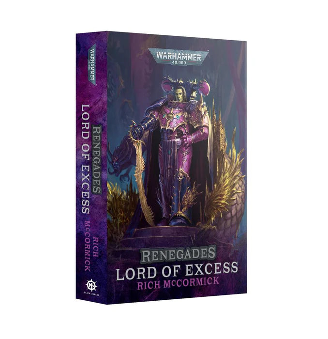 BLACK LIBRARY RENEGADES LORD OF EXCESS PAPERBACK