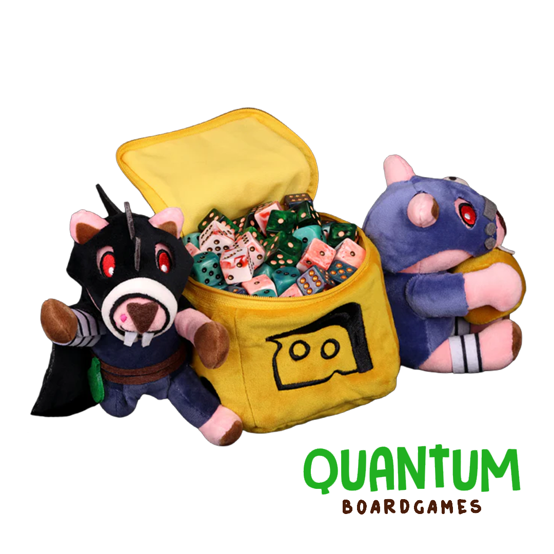 Baron of Dice: Cheese Thieves (Skaven) Plushie Dice Bag