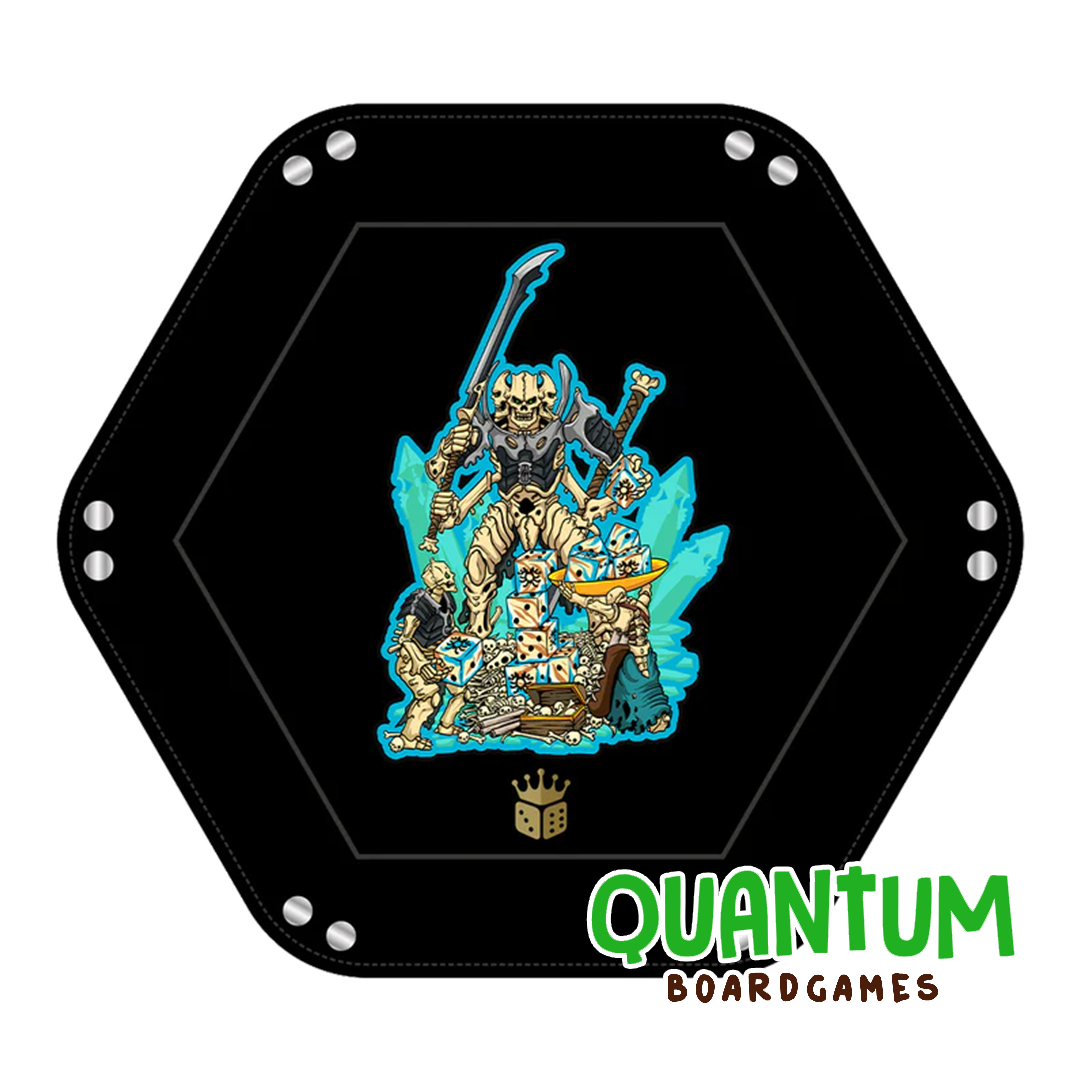 Baron of Dice: Premium Dice Trays Skeleton Phalanx (Ossiarch Bonereapers)