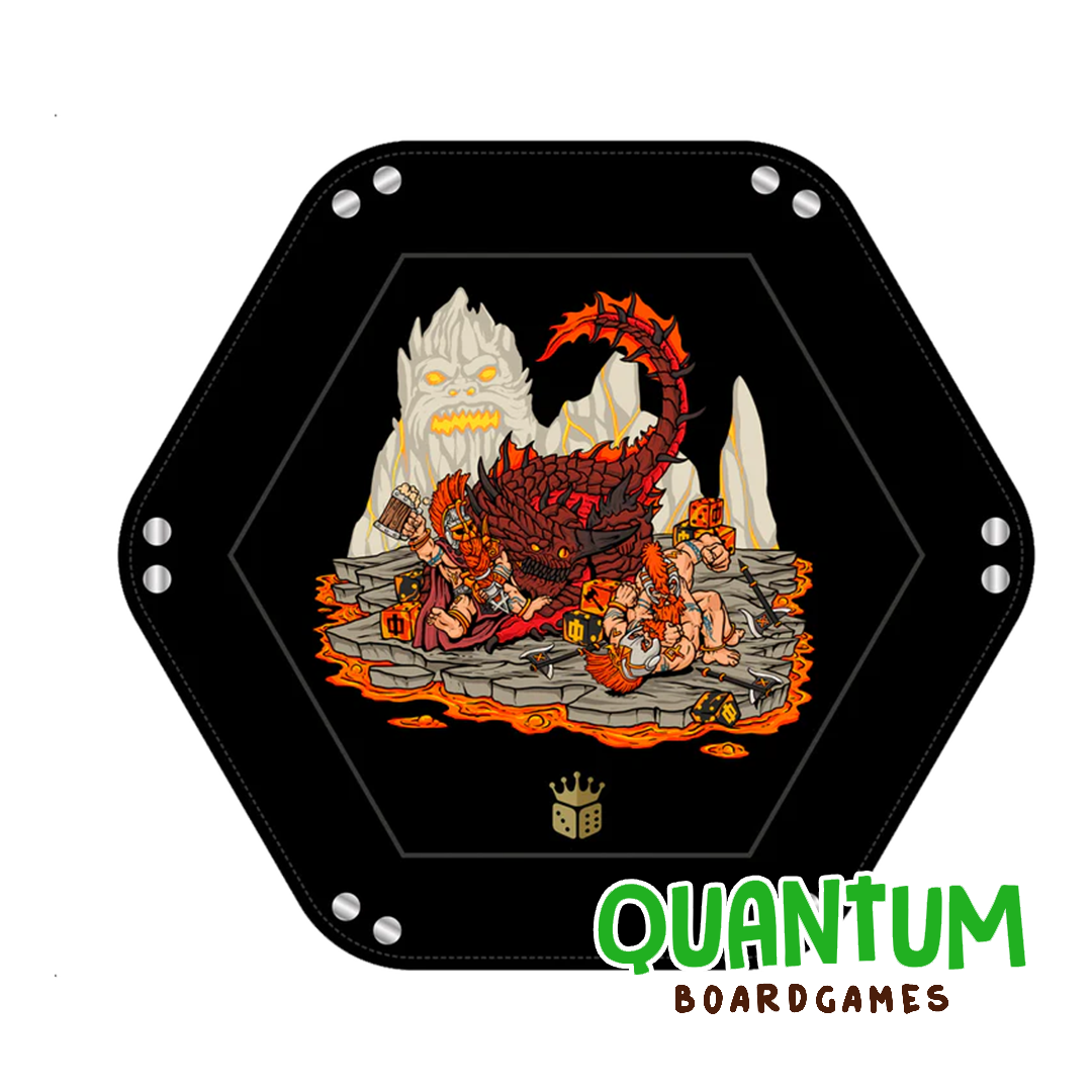 Baron of Dice: Premium Dice Trays Slayer Dwarves (Fyreslayers)