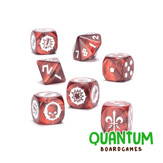 Blood Bowl: Bretonnian Team Dice Set