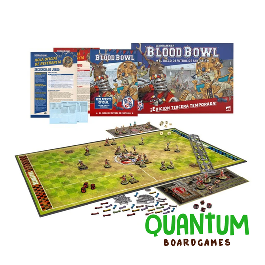 Blood Bowl Third Season - Juego de miniaturas Warhammer completo en español con equipos listos para jugar