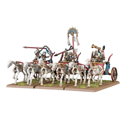 OLD WORLD TOMB KINGS OF KHEMRI SKELETON CHARIOTS