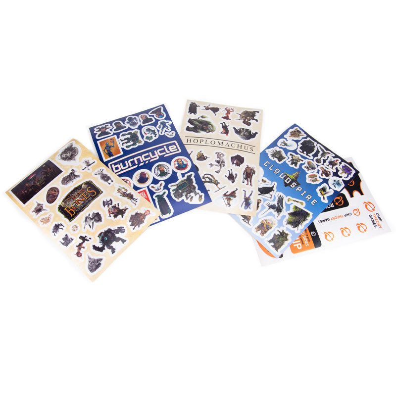 CHIP THEORY GAMES STICKER SET 1