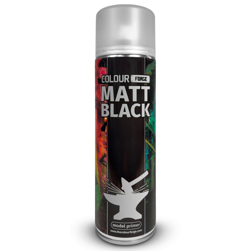 COLOUR FORGE PRIMER MATT BLACK 500 ML