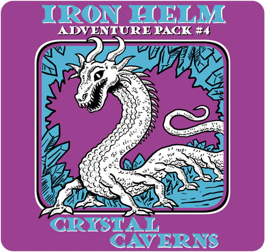 Iron Helm: Pack 4 Crystal Caverns – Inglés