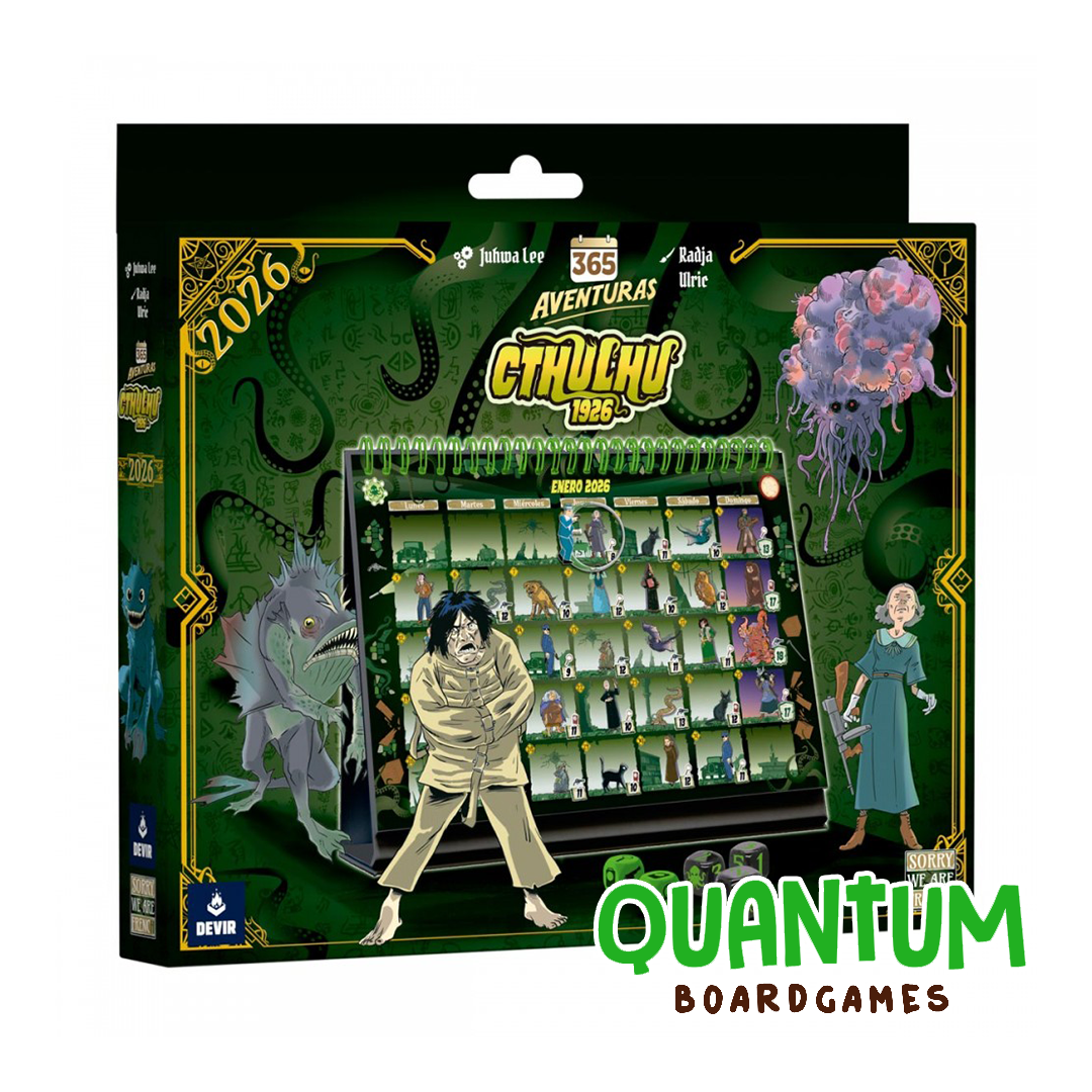 Calendario 365 Adventures Cthulhu 2026 – Español