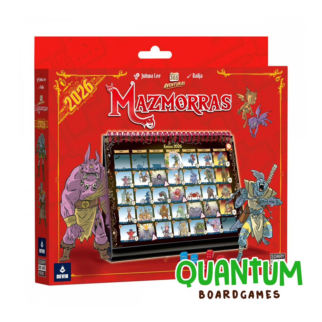 Calendario 365 Adventures Dungeon 2027 – Español