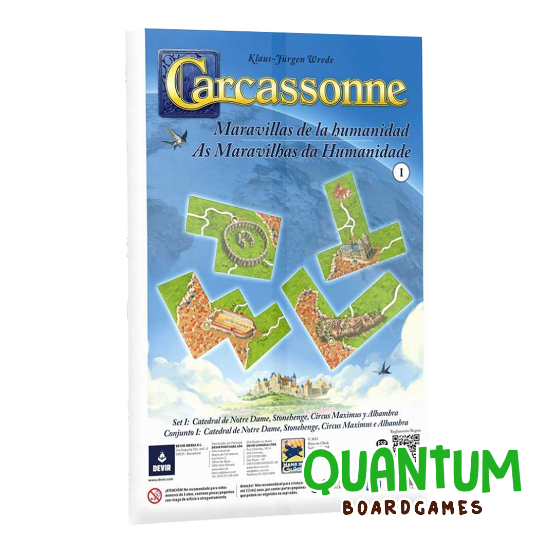 Carcassonne: Las Maravillas de la Humanidad 1 Expansión – Español