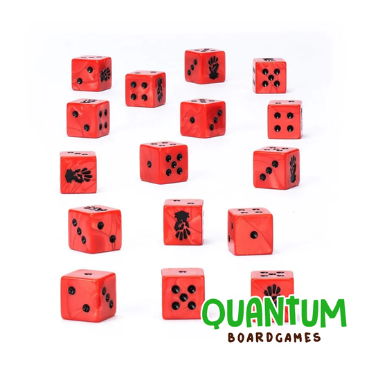 Dados oficiales Chaos Space Marines Red Corsairs Warhammer 40K Games Workshop