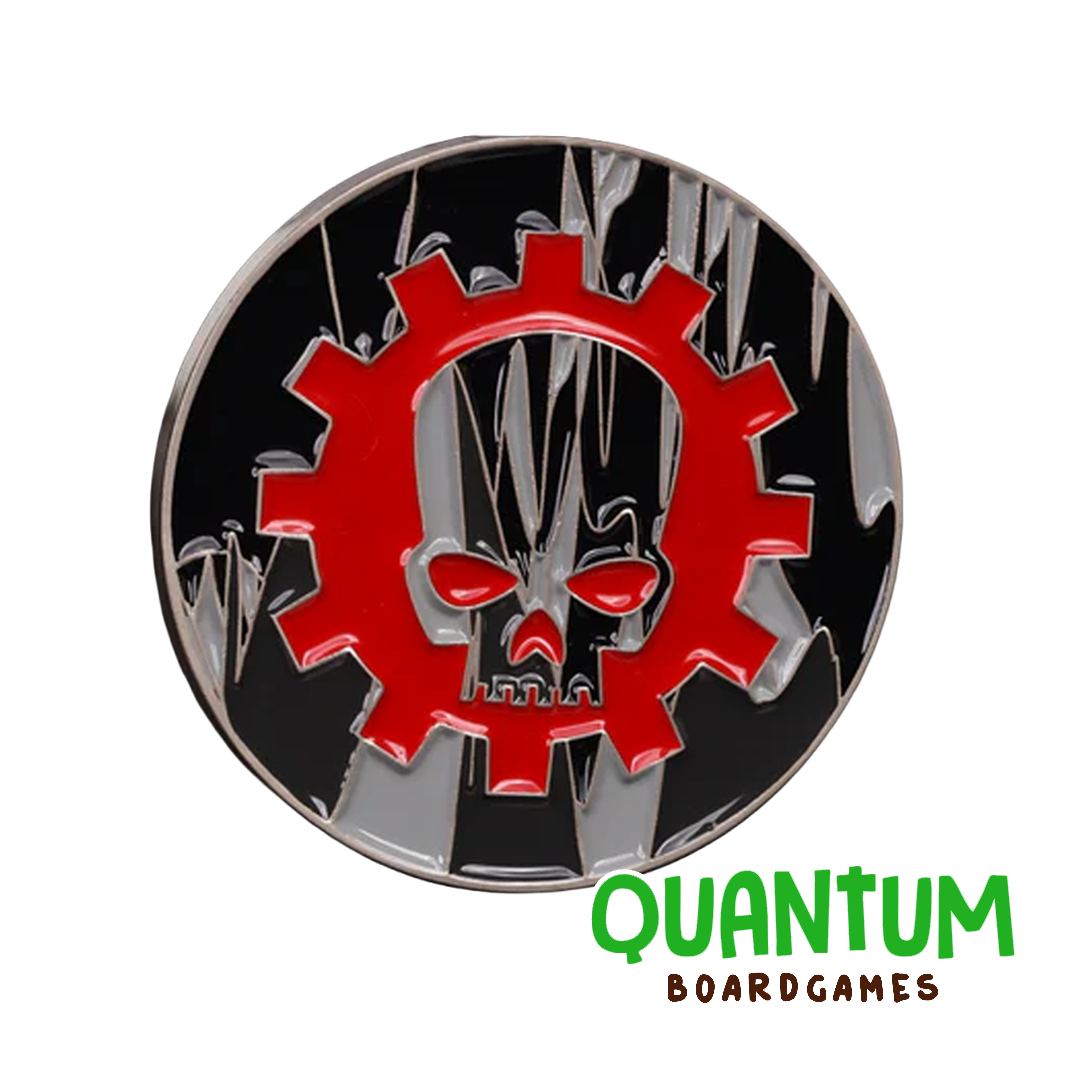 Baron of Dice: 40mm Objective Coin Machine (Adeptus Mechanicus) - 1pz