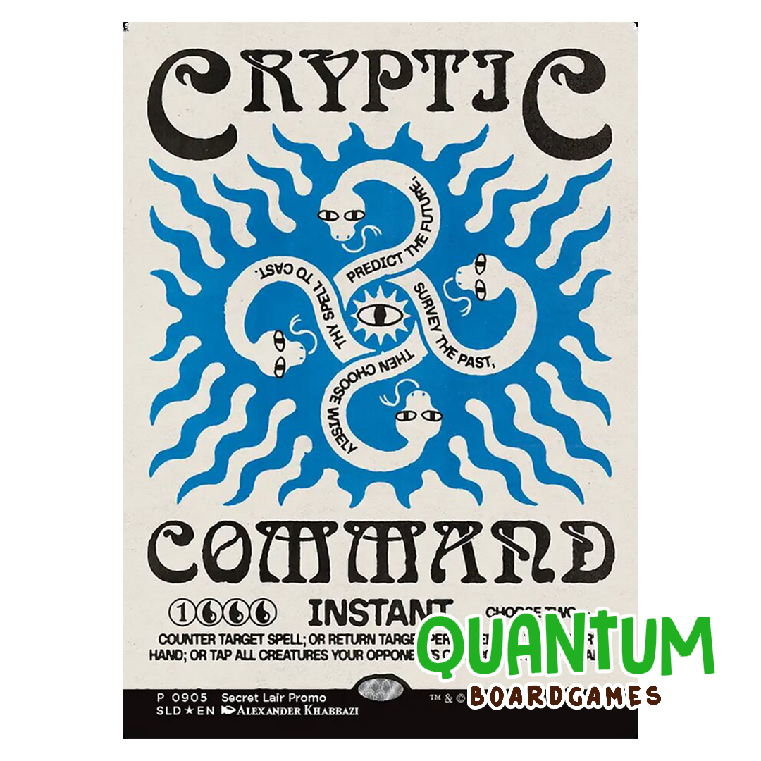 Magic the Gathering: Cryptic Command Secret Lair Promo