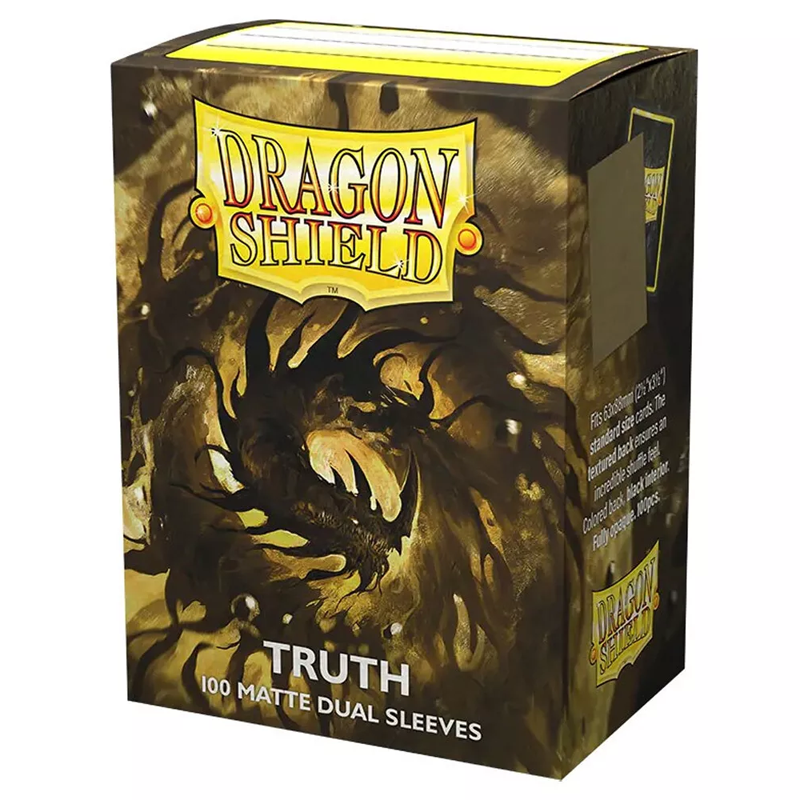 DRAGON SHIELD SLEEVES STANDARD DUAL MATTE TRUTH (100 PZ)