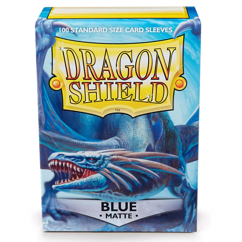DRAGON SHIELD SLEEVES STANDARD MATTE BLUE (100 PZ)