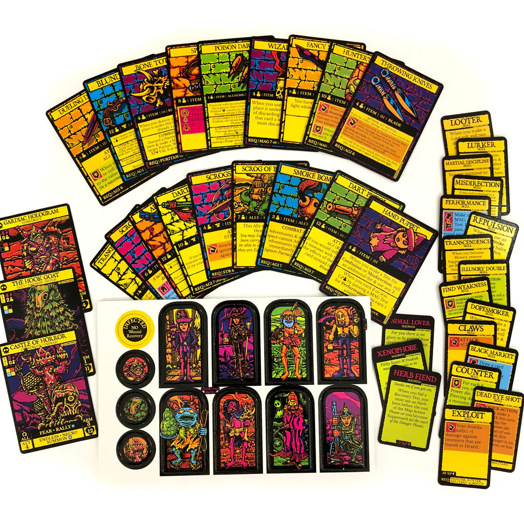 DUNGEON DEGENERATES FREAKS AND PSYCHOS EXPANSION