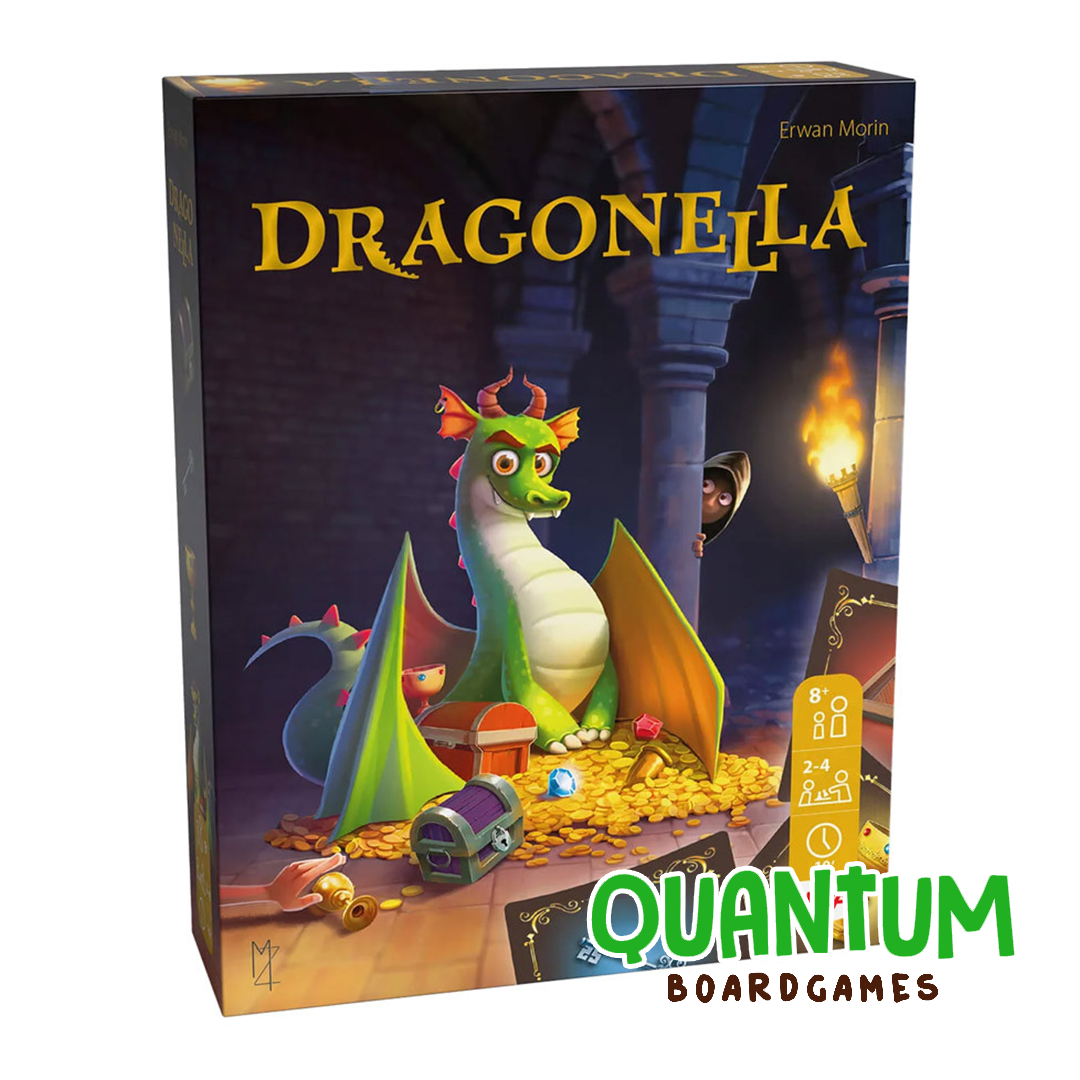 Dragonella Card Game juego de mesa familiar HABA USA aventura fantástica