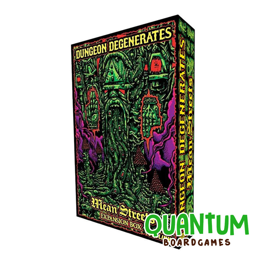 Dungeon Degenerates Mean Streets Expansion - Caja de expansión oficial en inglés