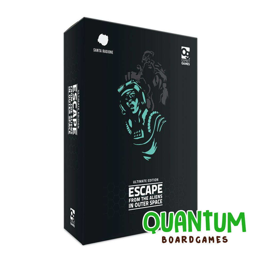 Escape from Aliens in Outer Space Ultimate Edition - Juego de mesa de deducción y horror en inglés