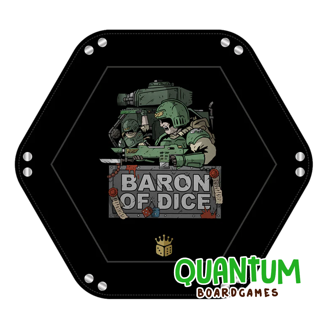 Baron of Dice: Premium Dice Tray – Final Stand (Astra Militarum)