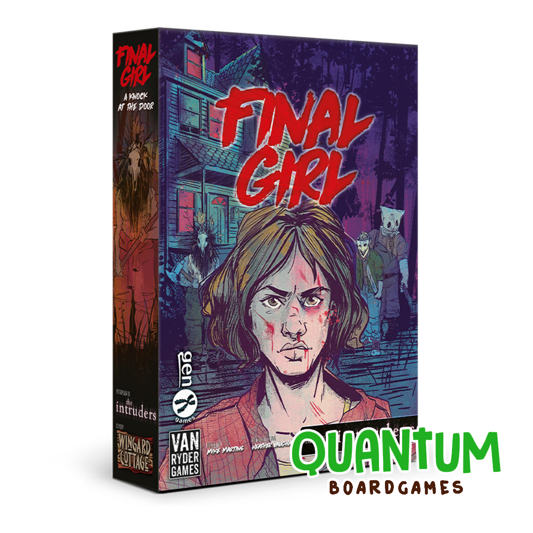 Final Girl Temporada 2 A Knock at the Door caja juego de mesa español Gen X Games
