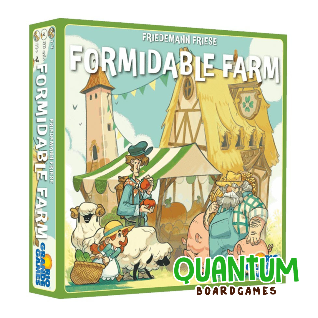 Formidable Farm juego de mesa estrategia gestión granja Rio Grande Games