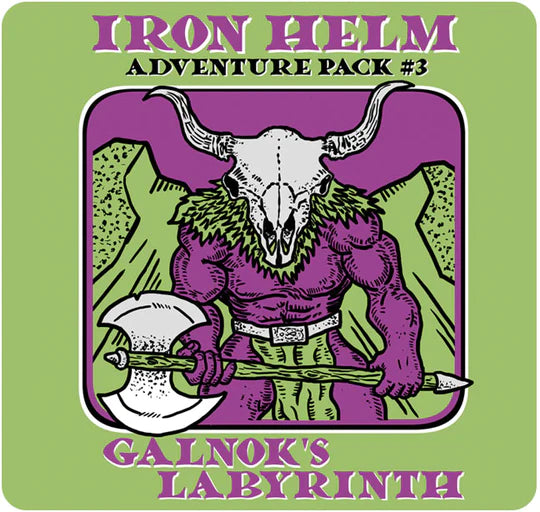 Iron Helm: Pack 3 Galnoks Labyrinth – Inglés