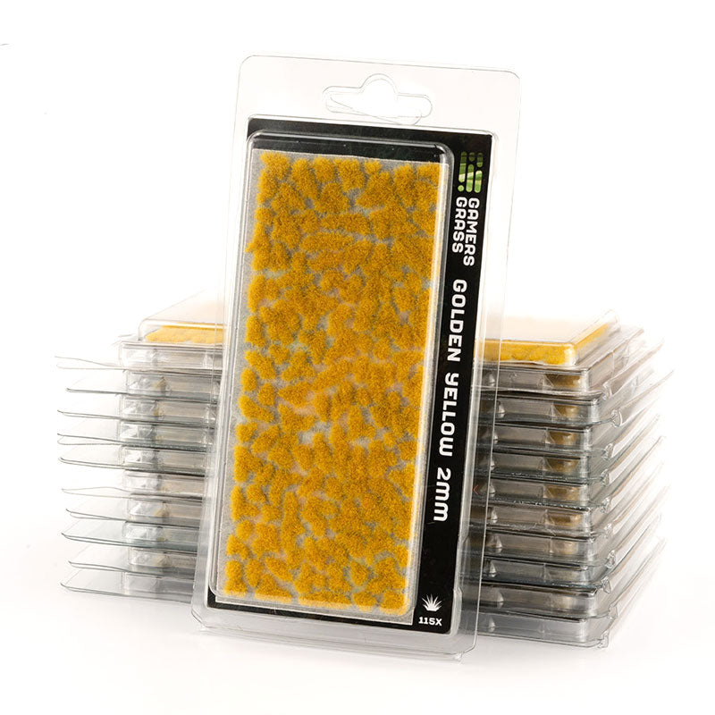 GAMERS GRASS GOLDEN YELLOW 2MM TUFT