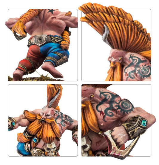 BLOOD BOWL GRIM IRONJAW FORGE WORLD